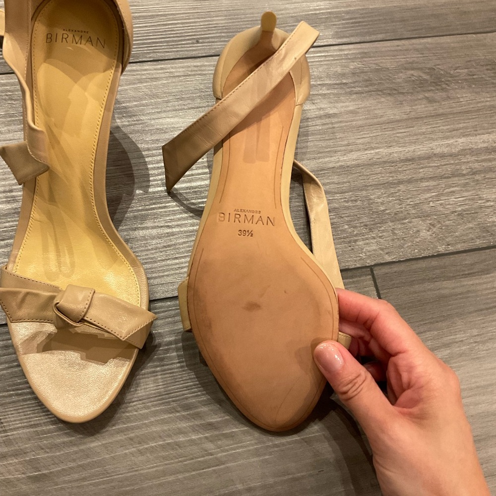 Alexandre Birman Tan Strappy Heels - Picture 4 of 6